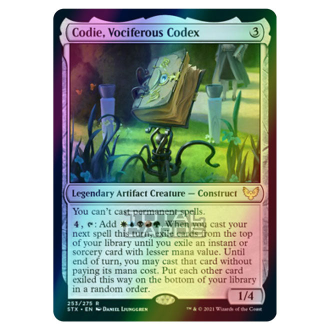 Codie Codex Magic The Gathering - Strixhaven - Codie, Vociferous Codex - 253/275