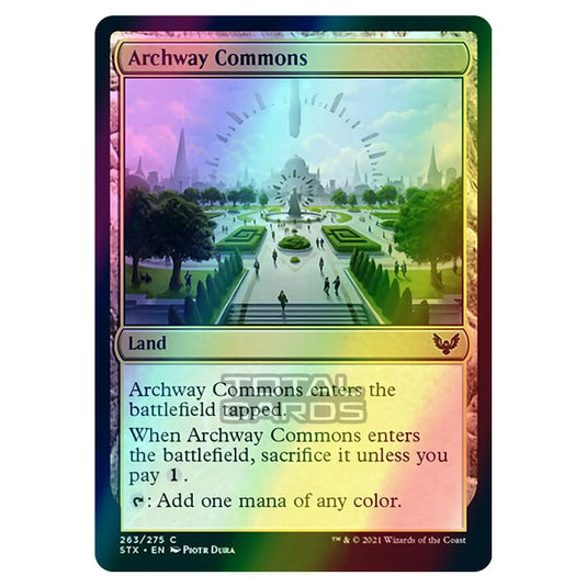 Magic The Gathering - Strixhaven - Archway Commons - 263/275 (Foil)