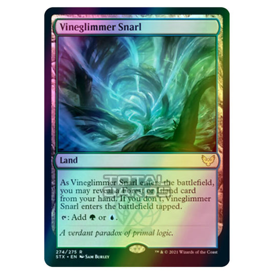 Magic The Gathering - Strixhaven - Vineglimmer Snarl - 274/275 (Foil)