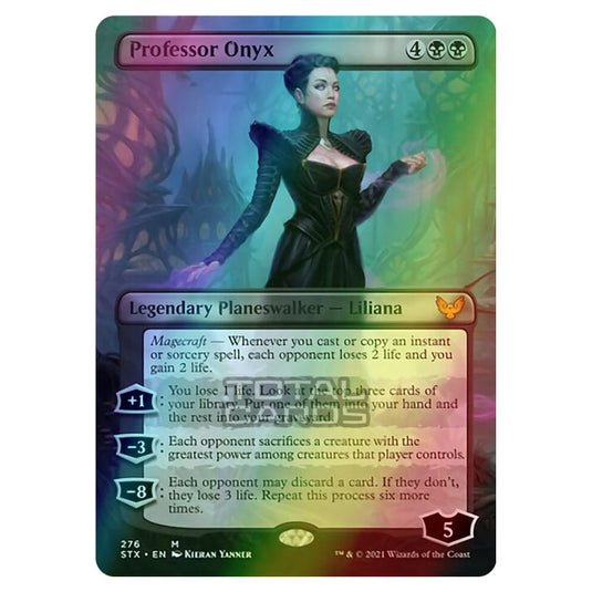 Magic The Gathering - Strixhaven - Professor Onyx - 276/275 (Foil)