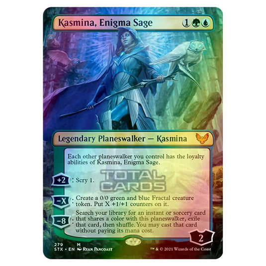 Magic The Gathering - Strixhaven - Kasmina, Enigma Sage - 279/275 (Foil)