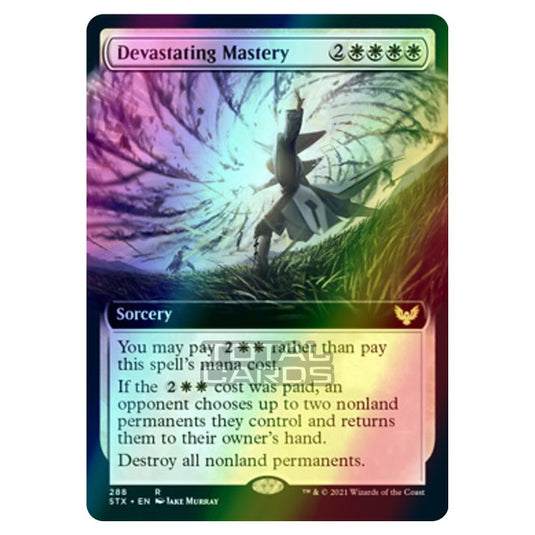 Magic The Gathering - Strixhaven - Devastating Mastery - 288/275 (Foil)