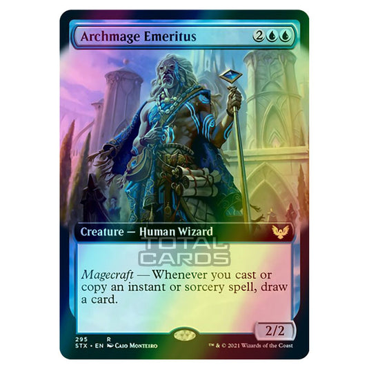 Magic The Gathering - Strixhaven - Archmage Emeritus - 295/275 (Foil)