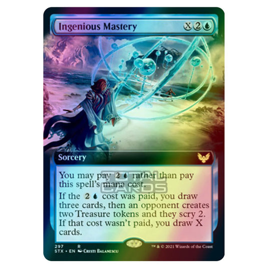 Magic The Gathering - Strixhaven - Ingenious Mastery - 297/275 (Foil)