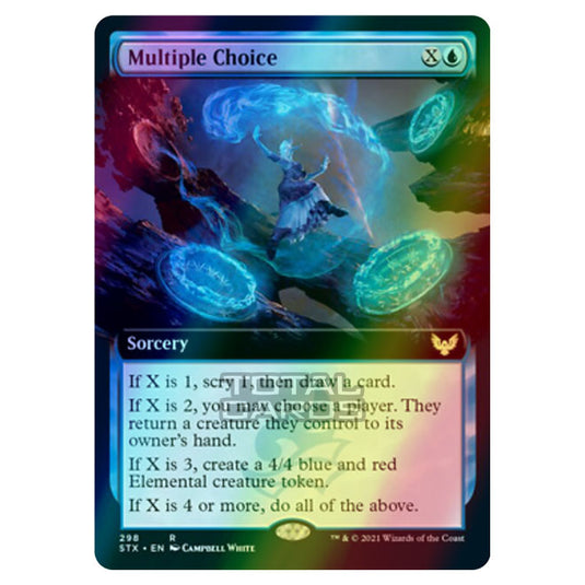 Magic The Gathering - Strixhaven - Multiple Choice - 298/275 (Foil)