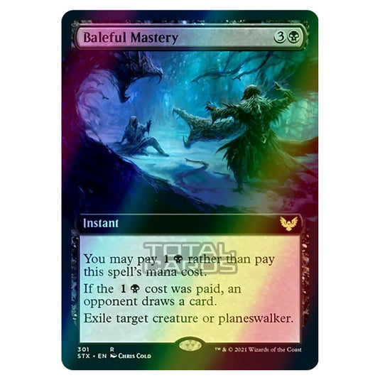 Magic The Gathering - Strixhaven - Baleful Mastery - 301/275 (Foil)