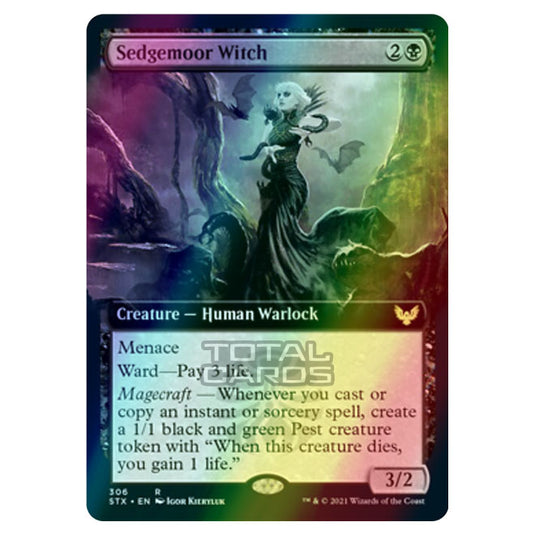 Magic The Gathering - Strixhaven - Sedgemoor Witch - 306/275 (Foil)