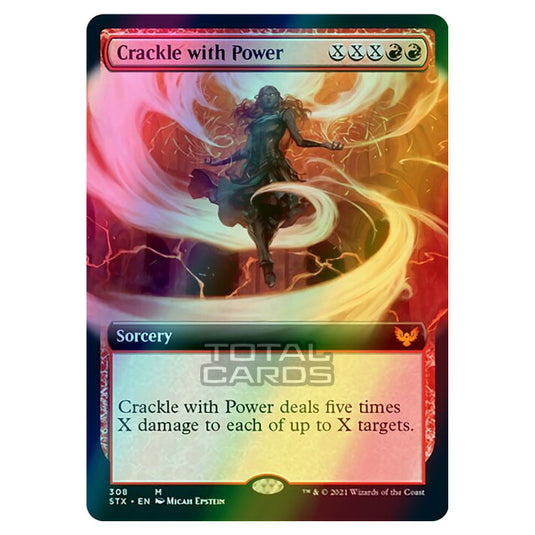 Magic The Gathering - Strixhaven - Crackle with Power - 308/275 (Foil)