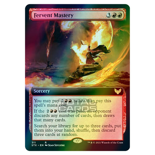 Magic The Gathering - Strixhaven - Fervent Mastery - 311/275 (Foil)