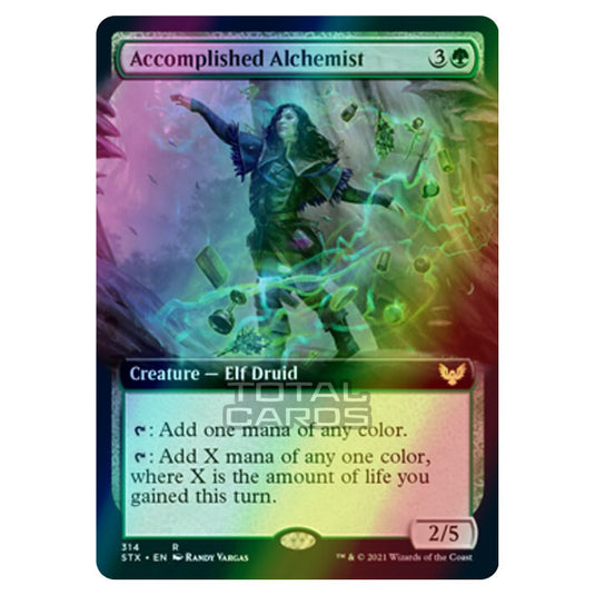 Magic The Gathering - Strixhaven - Accomplished Alchemist - 314/275 (Foil)