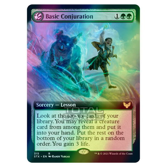 Magic The Gathering - Strixhaven - Basic Conjuration - 315/275 (Foil)