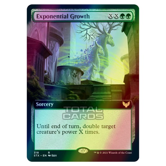 Magic The Gathering - Strixhaven - Exponential Growth - 318/275 (Foil)