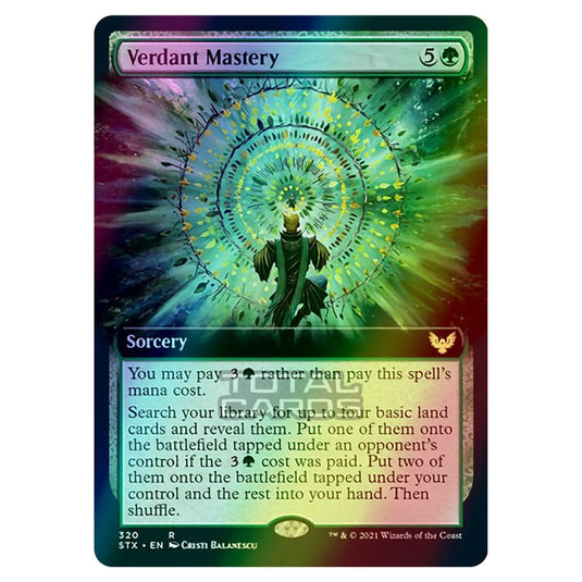 Magic The Gathering - Strixhaven - Verdant Mastery - 320/275 (Foil)