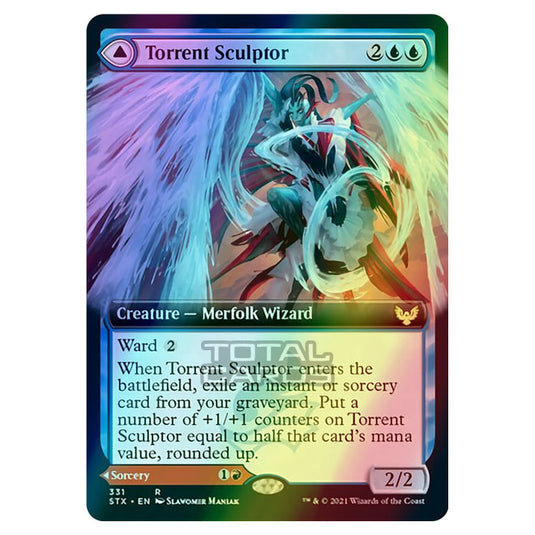 Magic The Gathering - Strixhaven - Torrent Sculptor // Flamethrower Sonata - 331/275 (Foil)