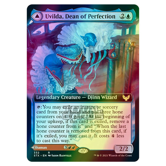 Magic The Gathering - Strixhaven - Uvilda, Dean of Perfection // Nassari, Dean of Expression - 332/275 (Foil)