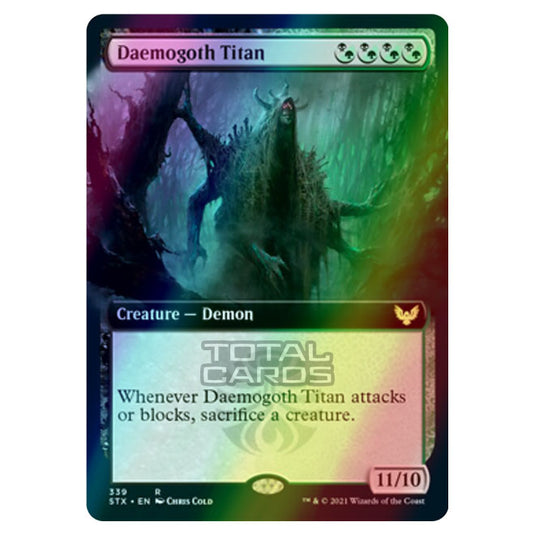 Magic The Gathering - Strixhaven - Daemogoth Titan - 339/275 (Foil)