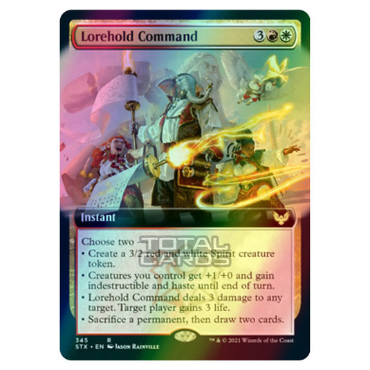 Magic The Gathering - Strixhaven - Lorehold Command - 345/275 (Foil)