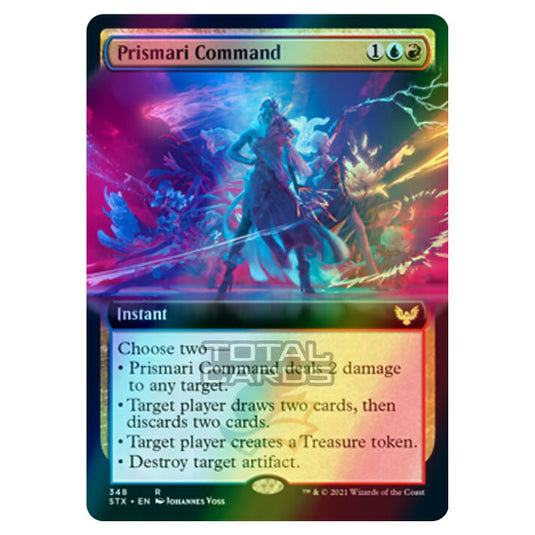 Magic The Gathering - Strixhaven - Prismari Command - 348/275 (Foil)