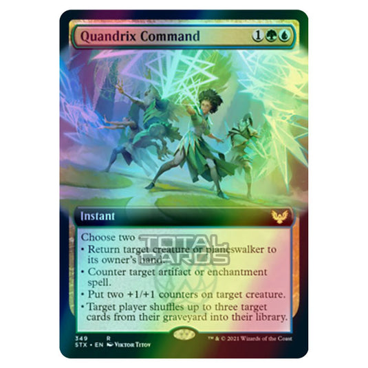 Magic The Gathering - Strixhaven - Quandrix Command - 349/275 (Foil)