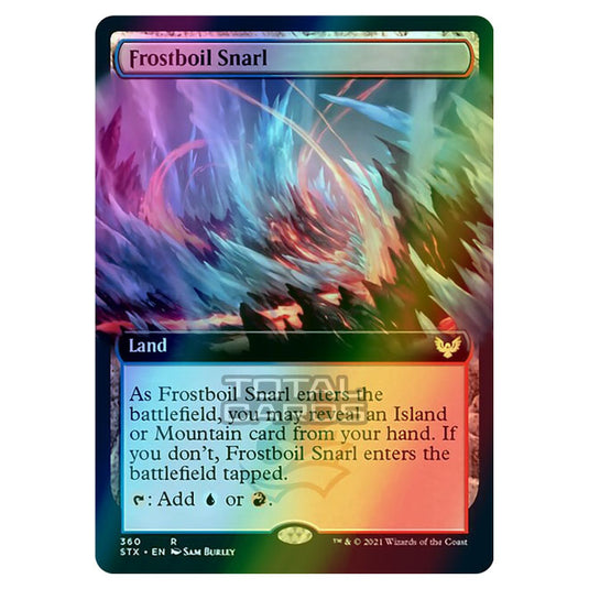 Magic The Gathering - Strixhaven - Frostboil Snarl - 360/275 (Foil)