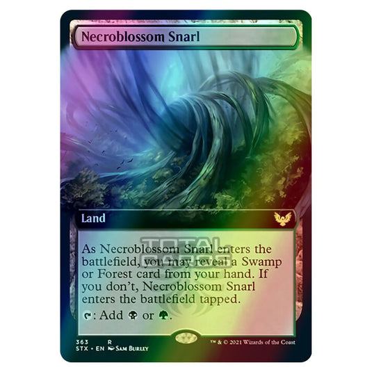 Magic The Gathering - Strixhaven - Necroblossom Snarl - 363/275 (Foil)