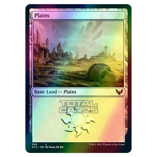 Magic The Gathering - Strixhaven - Plains - 366/275 (Foil)