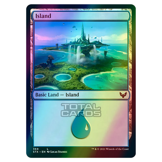 Magic The Gathering - Strixhaven - Island - 369/275 (Foil)