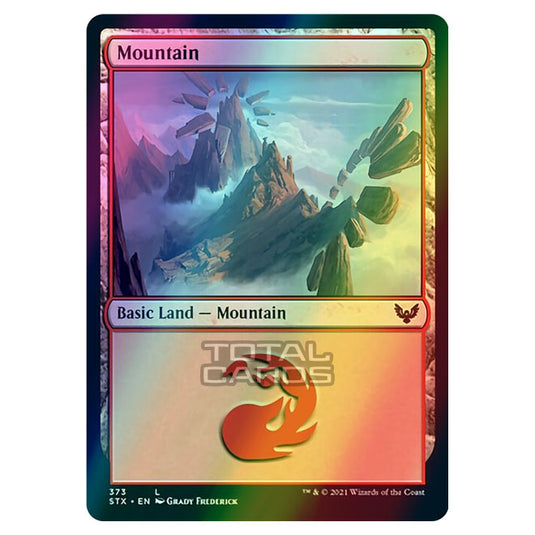 Magic The Gathering - Strixhaven - Mountain - 373/275 (Foil)