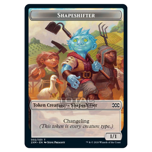Magic The Gathering - Double Masters - Shapeshifter - 2/031 - Token