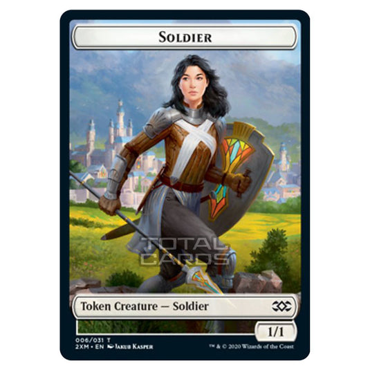 Magic The Gathering - Double Masters - Soldier - 6/031 - Token