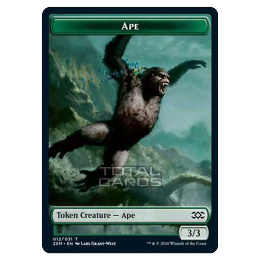 Magic The Gathering - Double Masters - Ape - 12/031 - Token