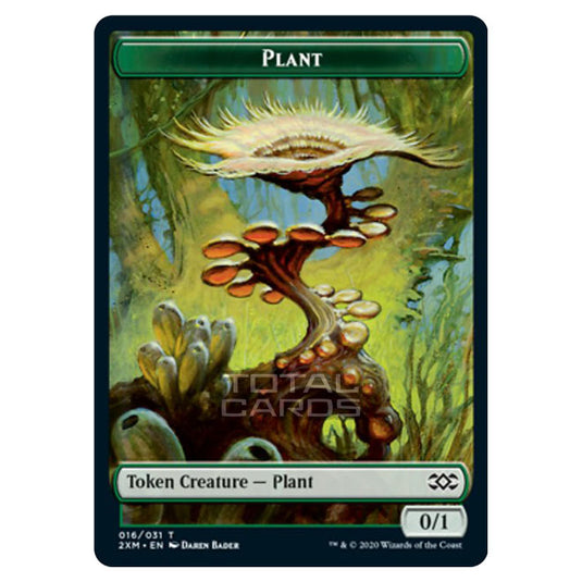 Magic The Gathering - Double Masters - Plant - 16/031 - Token