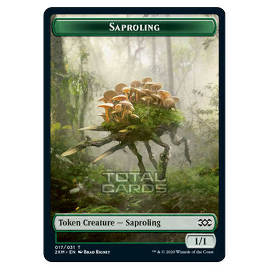 Magic The Gathering - Double Masters - Saproling - 17/031 - Token