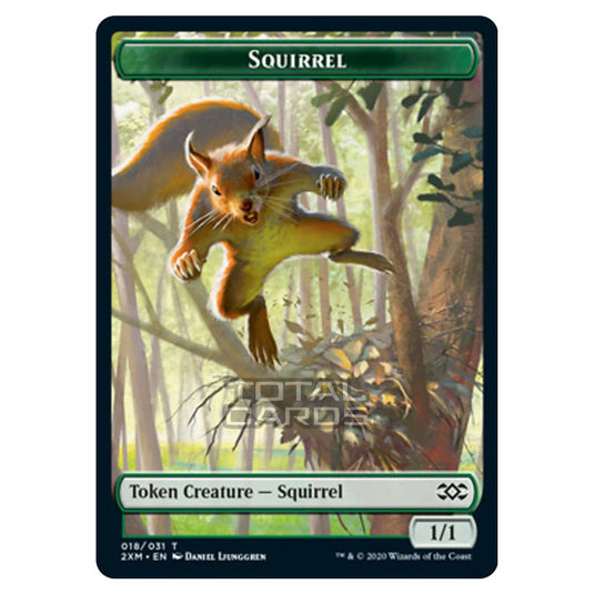 Magic The Gathering - Double Masters - Squirrel - 18/031 - Token