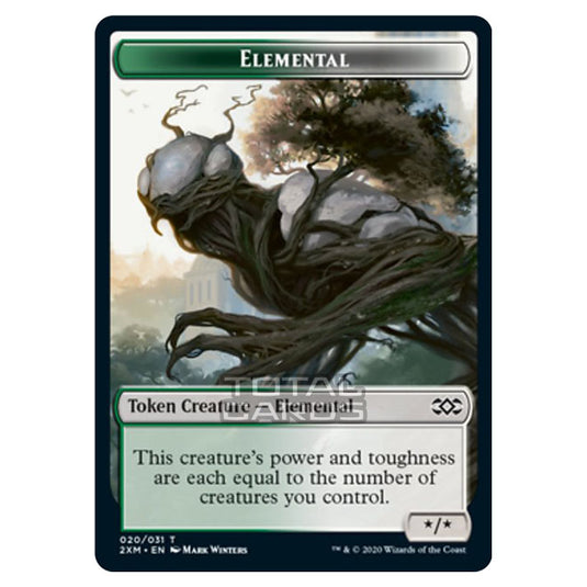 Magic The Gathering - Double Masters - Elemental - 20/031 - Token