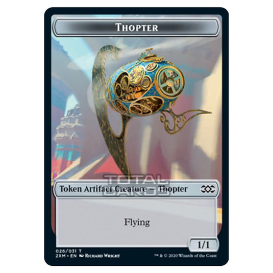Magic The Gathering - Double Masters - Thopter - 26/031 - Token