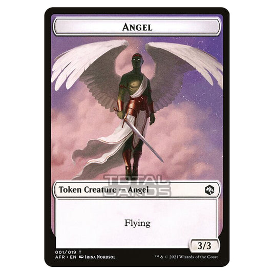 Magic The Gathering - Adventures in the Forgotten Realms - Tokens - Angel - 1/22
