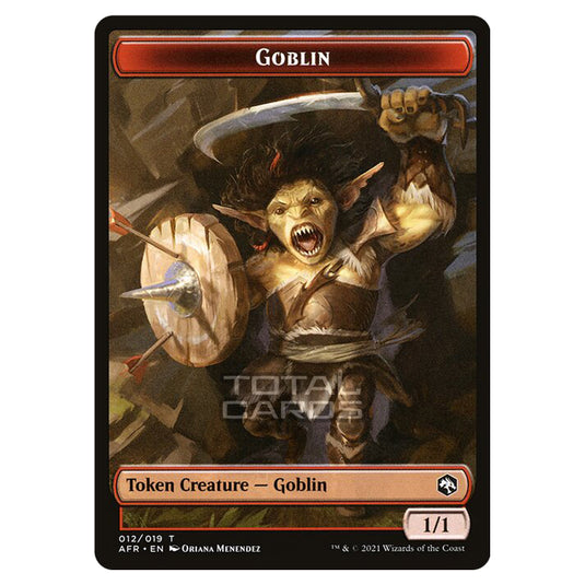 Magic The Gathering - Adventures in the Forgotten Realms - Tokens - Goblin - 12/22