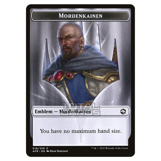 Magic The Gathering - Adventures in the Forgotten Realms - Tokens - Mordenkainen Emblem - 18/22