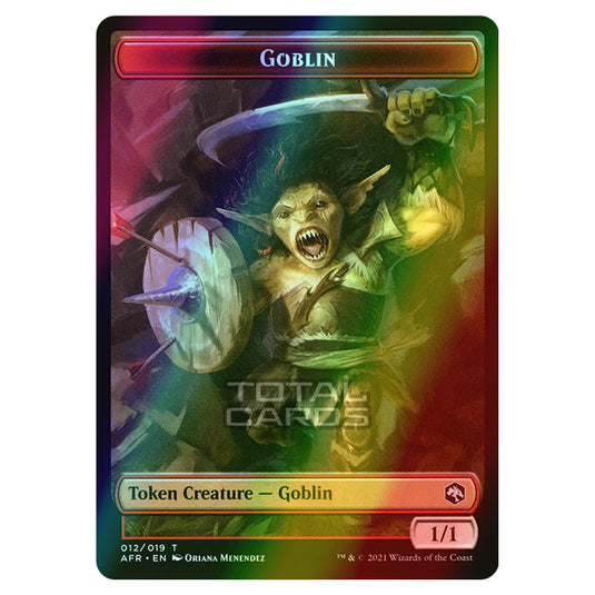 Magic The Gathering - Adventures in the Forgotten Realms - Tokens - Goblin - 12/22 (Foil)