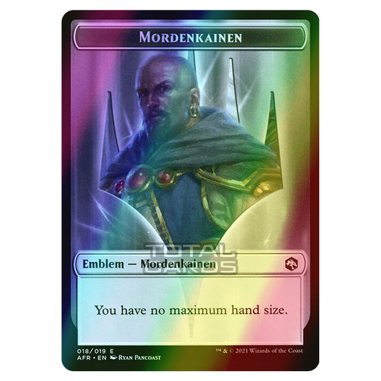 Magic The Gathering - Adventures in the Forgotten Realms - Tokens - Mordenkainen Emblem - 18/22 (Foil)