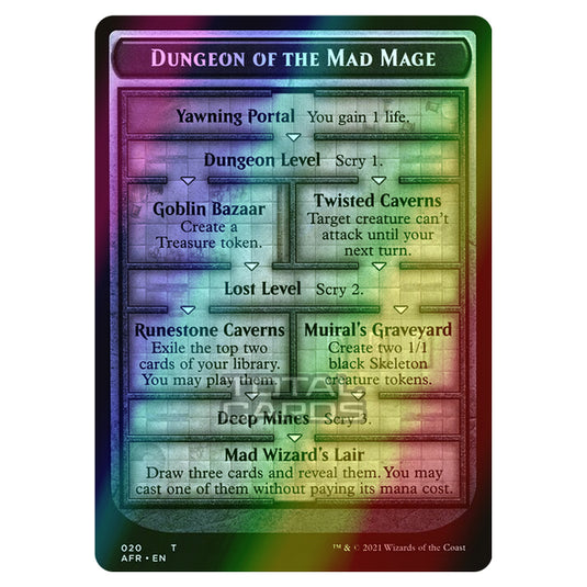 Magic The Gathering - Adventures in the Forgotten Realms - Tokens - Dungeon of the Mad Mage - 20/22 (Foil)