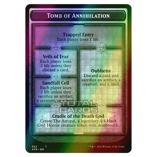 Magic The Gathering - Adventures in the Forgotten Realms - Tokens - Tomb of Annihilation - 22/22 (Foil)