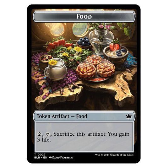 Magic The Gathering - Bloomburrow Tokens - Food - 0027