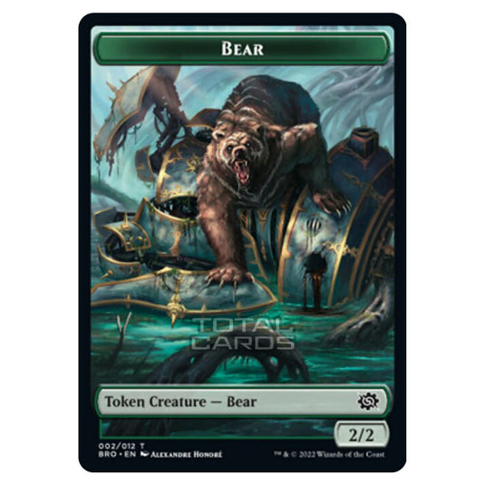 Magic The Gathering - The Brothers War - Tokens - Bear - 002/12