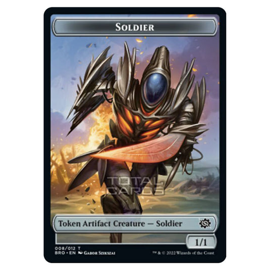 Magic The Gathering - The Brothers War - Tokens - Soldier - 008/12