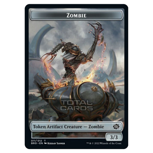 Magic The Gathering - The Brothers War - Tokens - Zombie - 011/12