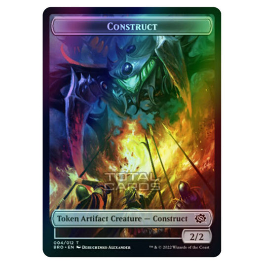 Magic The Gathering - The Brothers War - Tokens - Construct - 004/12 (Foil)