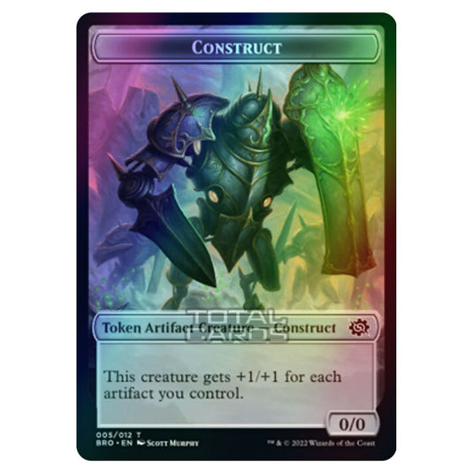 Magic The Gathering - The Brothers War - Tokens - Construct - 005/12 (Foil)