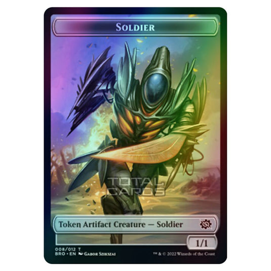 Magic The Gathering - The Brothers War - Tokens - Soldier - 008/12 (Foil)